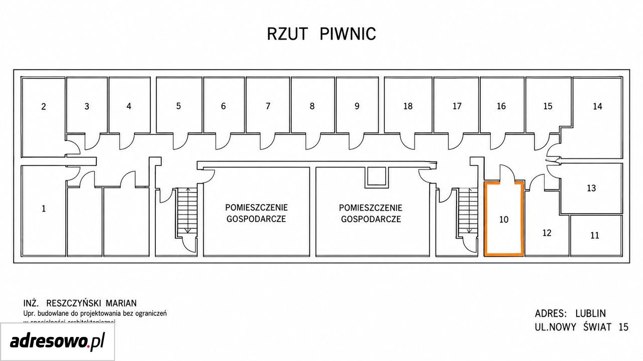 Mieszkanie 3-pokojowe Lublin Dziesiąta, ul. Nowy Świat. Zdjęcie 17