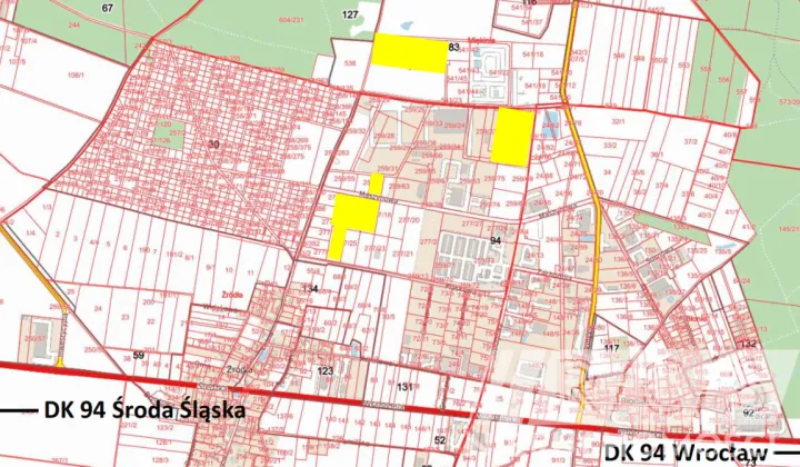 Działka inwestycyjna Źródła, ul. Maszynowa