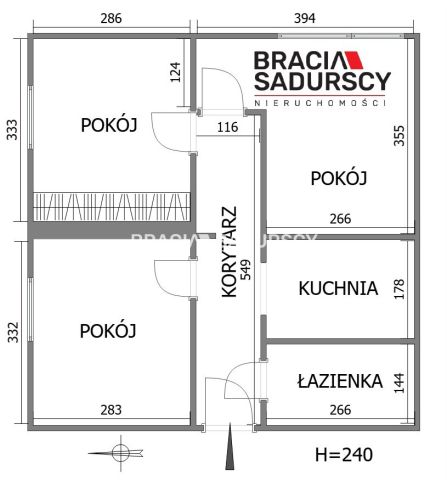 Mieszkanie 3-pokojowe Kraków Bronowice Wielkie, ul. Bronowicka. Zdjęcie 18