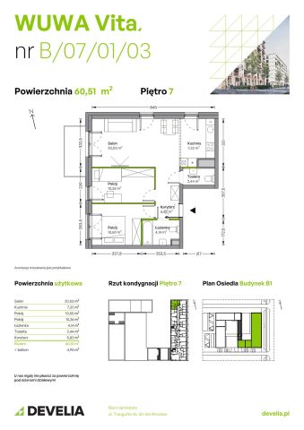 Mieszkanie 3-pokojowe Wrocław Żerniki, ul. Tadeusza Brzozy. Zdjęcie 6