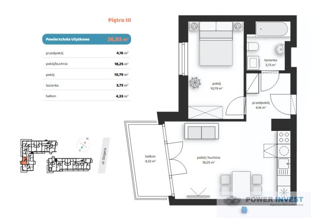 Mieszkanie 2-pokojowe Kraków Prądnik Biały. Zdjęcie 7