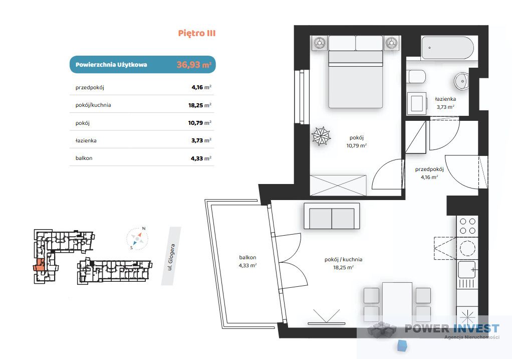 Mieszkanie 2-pokojowe Kraków Prądnik Biały. Zdjęcie 7