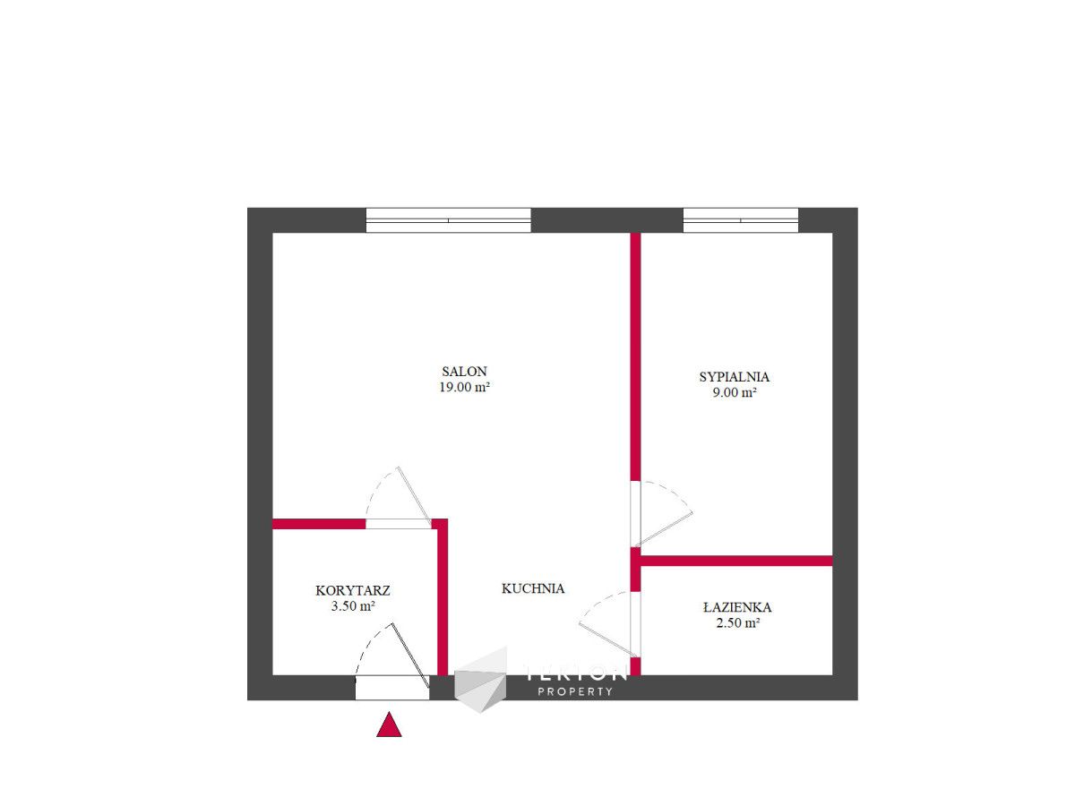 Mieszkanie 2-pokojowe Poznań Grunwald, ul. Pogodna. Zdjęcie 11