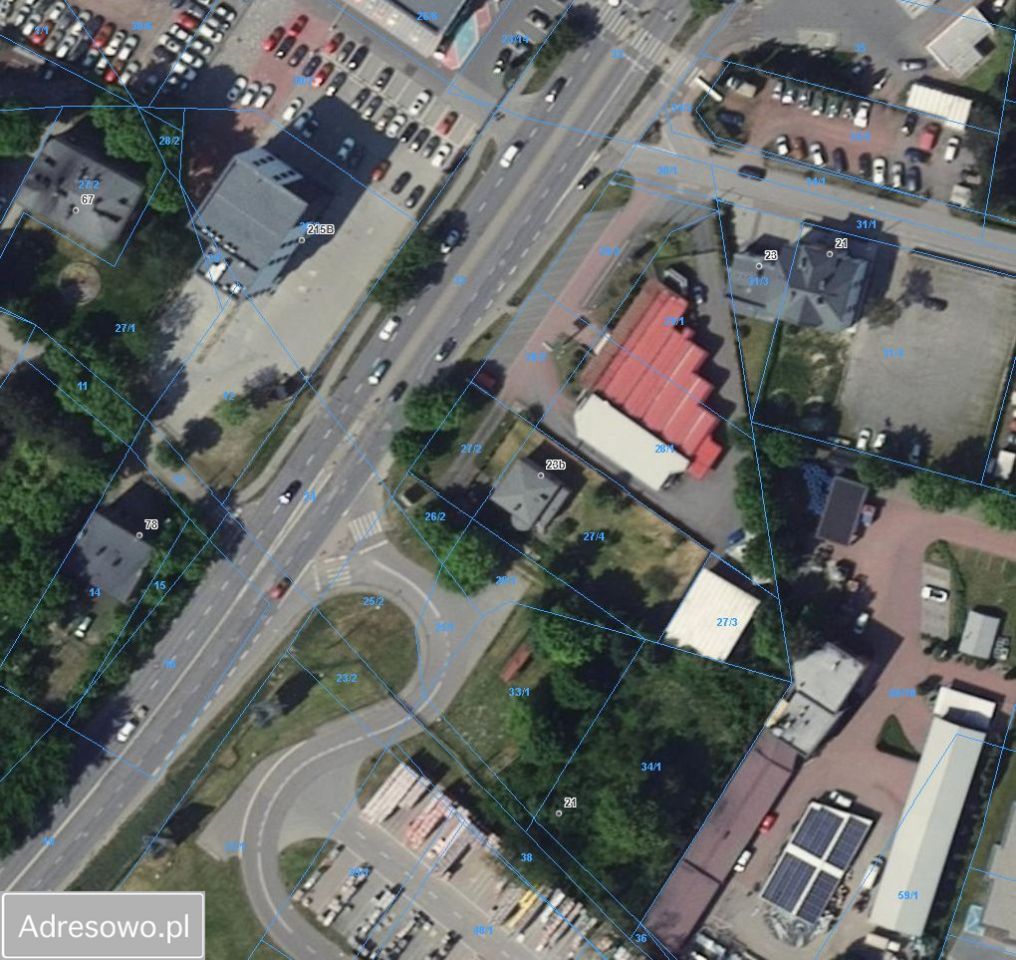 Działka inwestycyjna Katowice, ul. Tadeusza Kościuszki. Zdjęcie 2