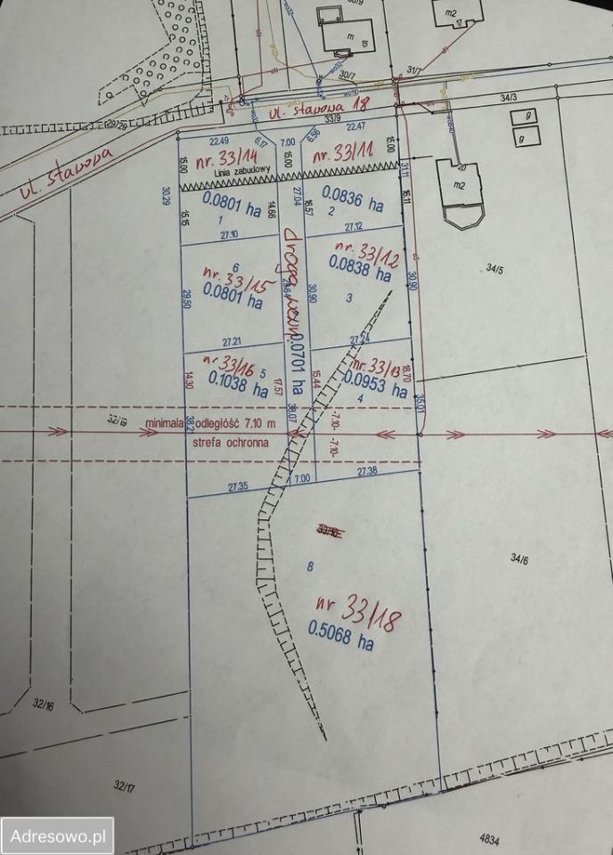 Działka budowlana Sulnowo, ul. Stawowa. Zdjęcie 3