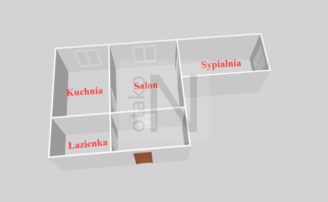 Mieszkanie 2-pokojowe Częstochowa Centrum. Zdjęcie 4