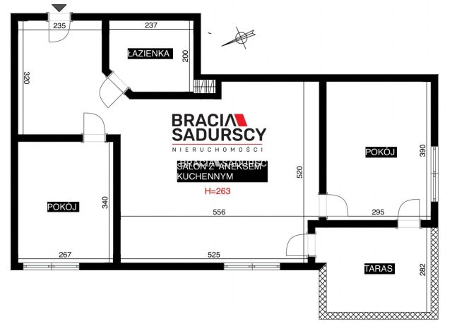 Mieszkanie 3-pokojowe Kraków Podgórze, ul. Na Zakolu Wisły. Zdjęcie 22
