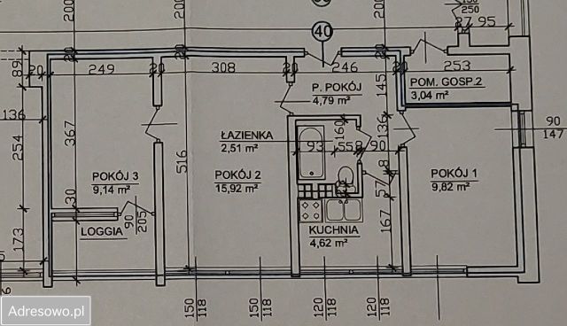 Mieszkanie 3-pokojowe Łódź Polesie, ul. Gazowa. Zdjęcie 1