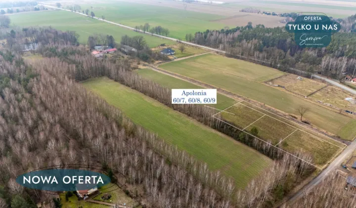 Działka budowlana Apolonia