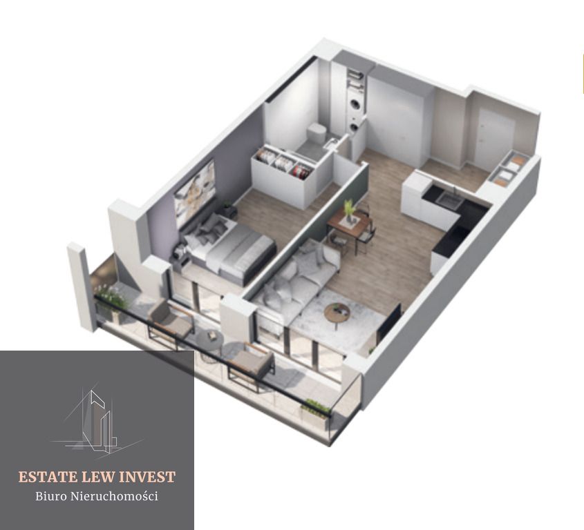 Mieszkanie 2-pokojowe Kraków, ul. Karola Bunscha. Zdjęcie 13