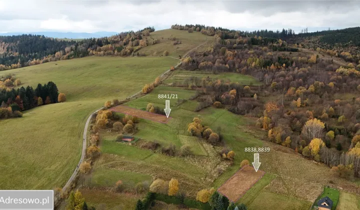 Działka rolno-budowlana Zwardoń Myto