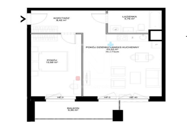 Mieszkanie 2-pokojowe Warszawa Ursus, ul. Józefa Chełmońskiego. Zdjęcie 4