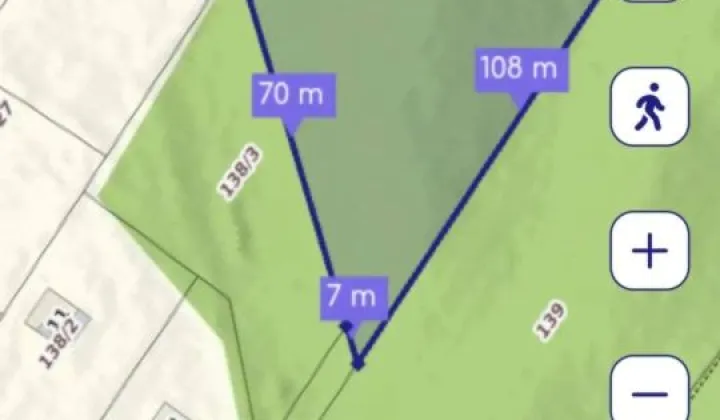 Działka leśna Kazuń-Bielany