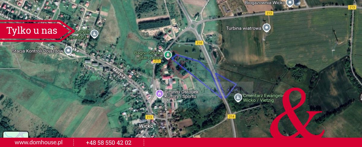 Działka rolna Wicko. Zdjęcie 3