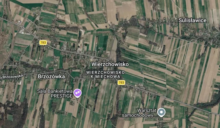 Działka rolna Wierzchowisko