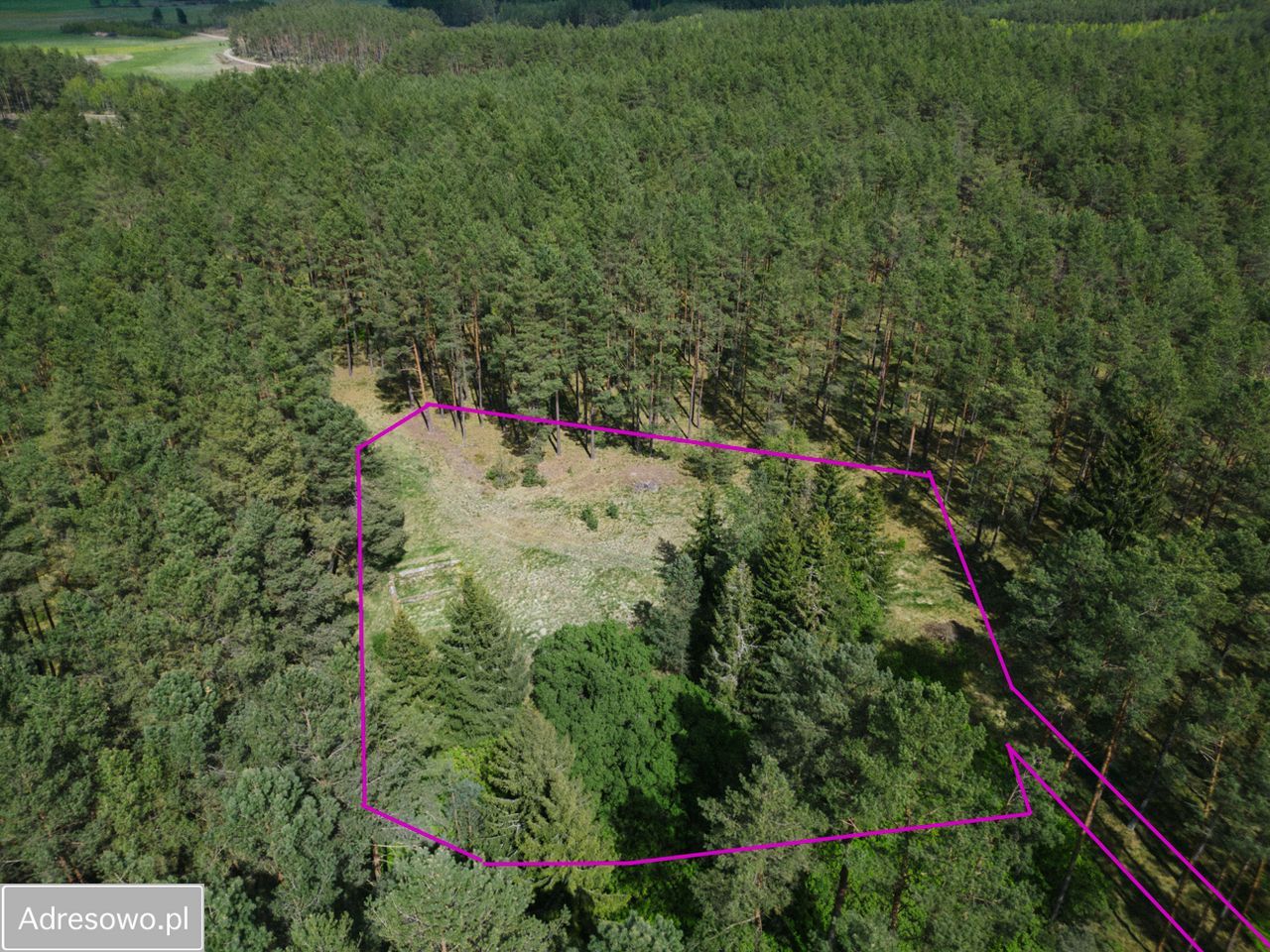 Działka budowlana Małe Chełmy