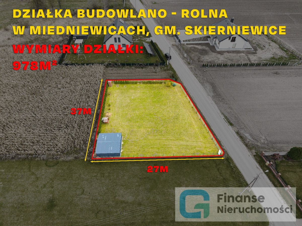 Działka budowlana Miedniewice