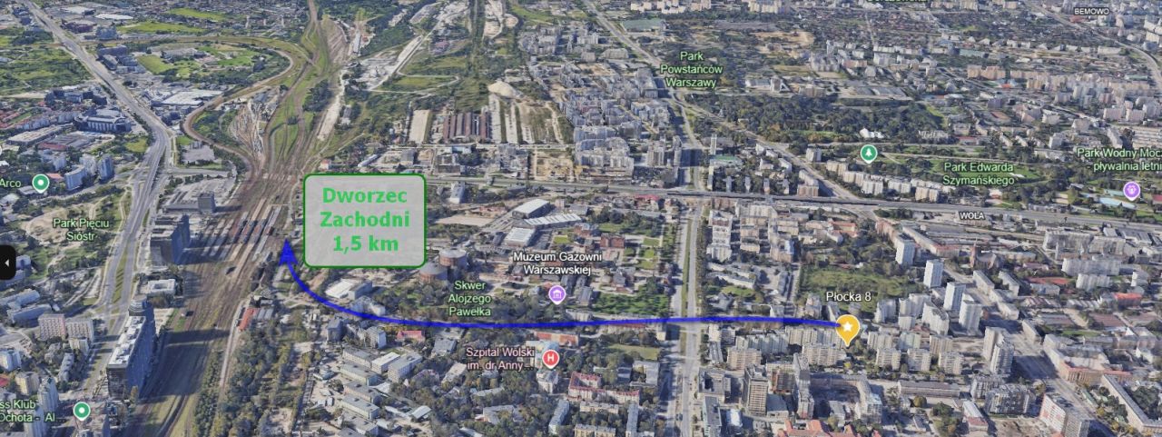 Mieszkanie 3-pokojowe Warszawa Wola, ul. Płocka. Zdjęcie 19