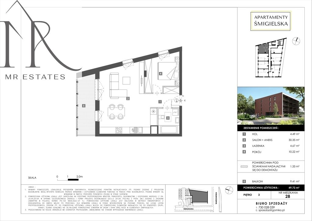 Mieszkanie 2-pokojowe Warszawa Ursus, ul. Śmigielska. Zdjęcie 9