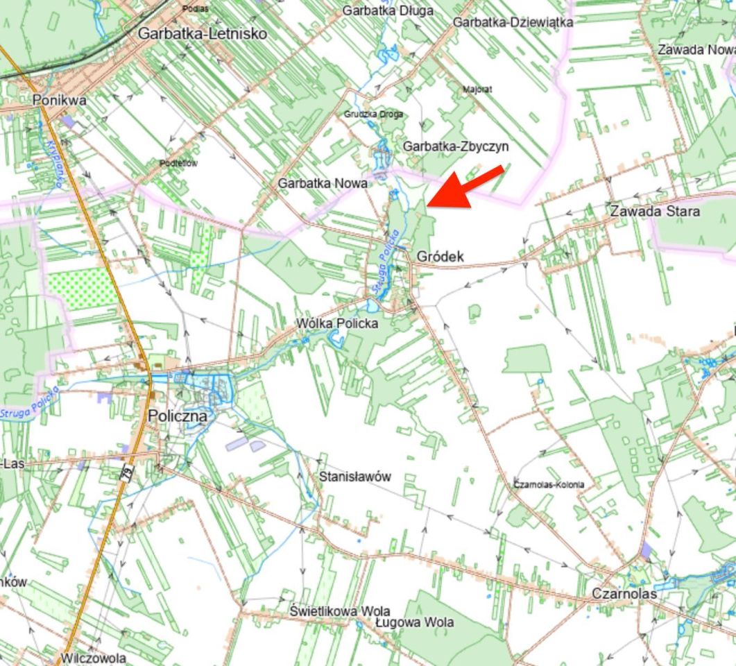 Działka budowlana Gródek. Zdjęcie 8