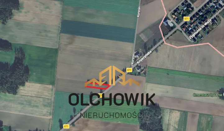 Działka rolna Korycin