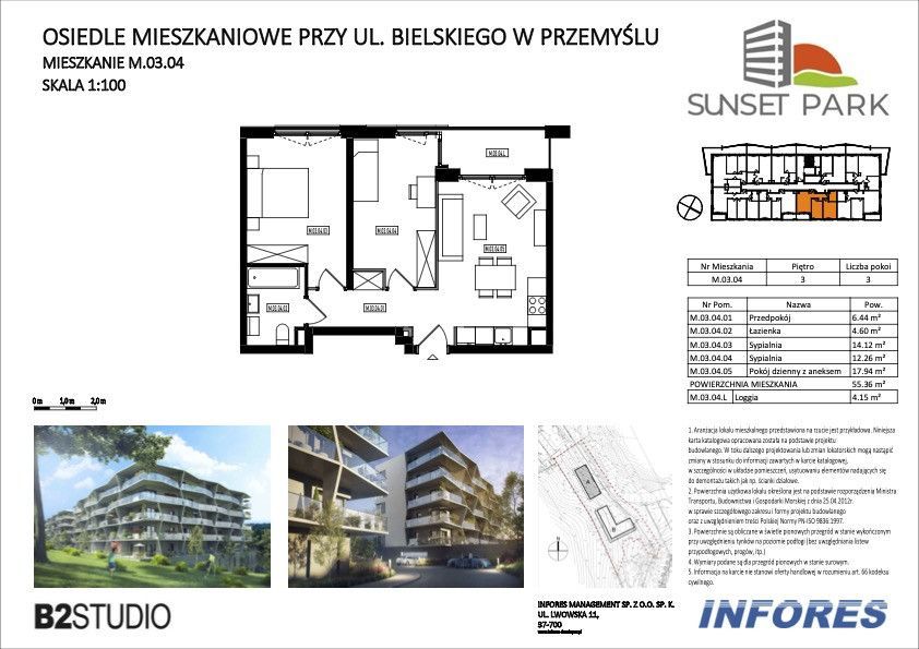 Mieszkanie 3-pokojowe Przemyśl, ul. Marcina Bielskiego. Zdjęcie 6