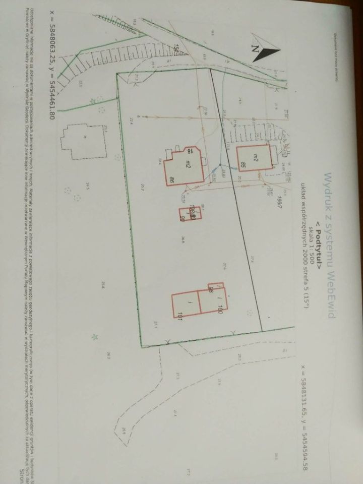 Działka budowlana Gozdowice. Zdjęcie 2