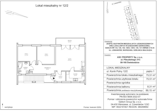 Mieszkanie 3-pokojowe Warszawa Białołęka, ul. Konik Polny. Zdjęcie 12