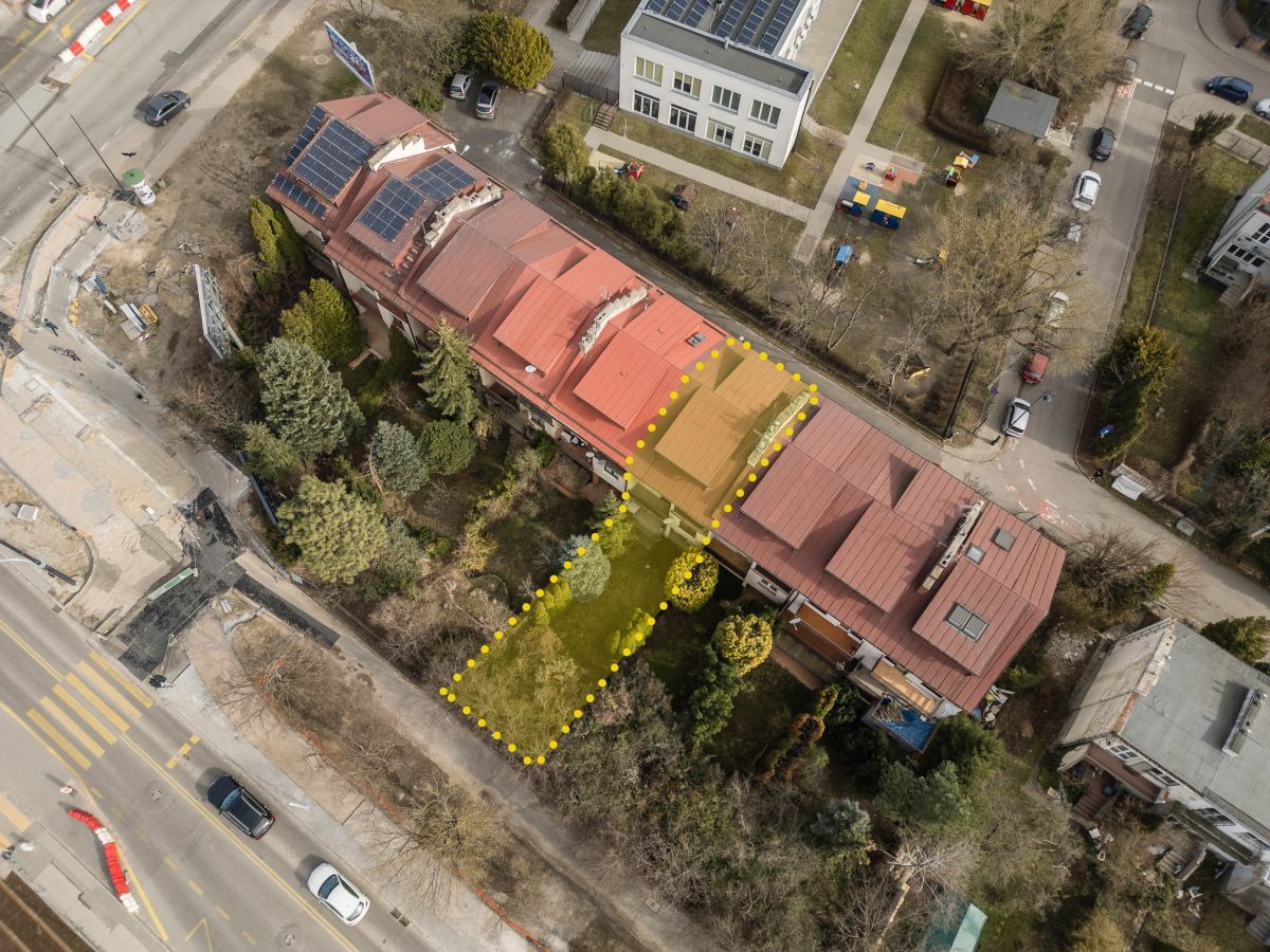 dom szeregowy, 6 pokoi Warszawa Mokotów, ul. Zawojska. Zdjęcie 3