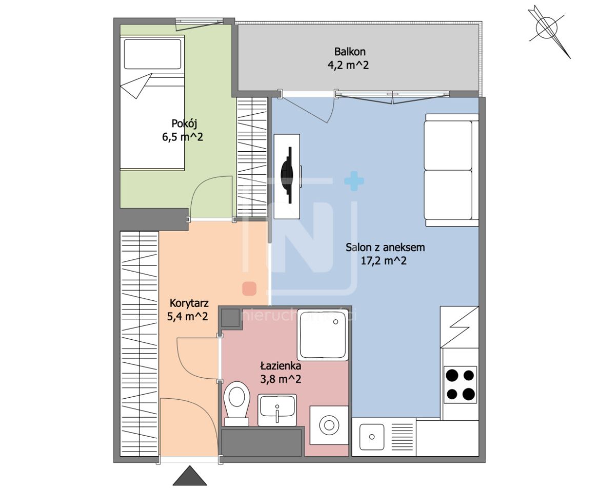 Mieszkanie 2-pokojowe Warszawa Praga-Południe, ul. Komorska. Zdjęcie 7