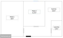 Mieszkanie 2-pokojowe Poznań Łazarz, ul. Józefa Łukaszewicza. Zdjęcie 3
