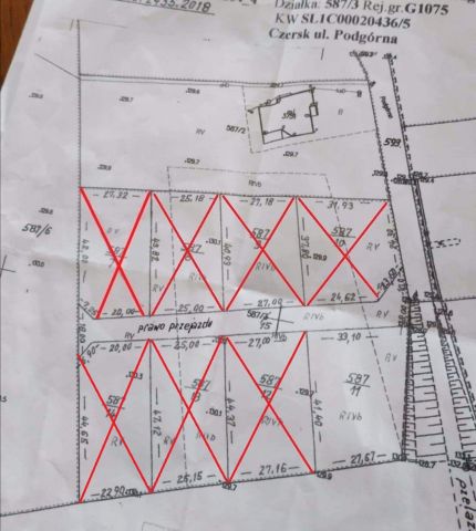 Działka budowlana Czersk, ul. Podgórna. Zdjęcie 1