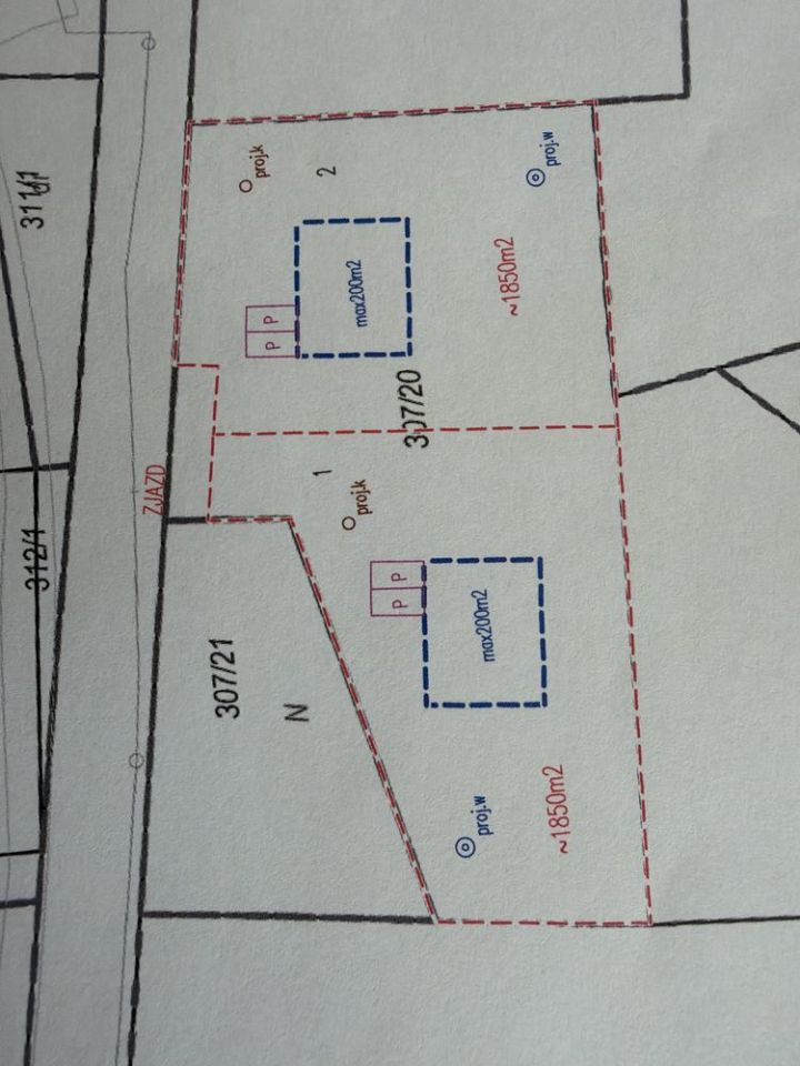 Działka budowlana Potrzebowo. Zdjęcie 2