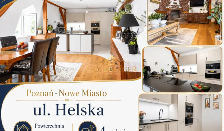 Mieszkanie 4-pokojowe Poznań Nowe Miasto, ul. Helska