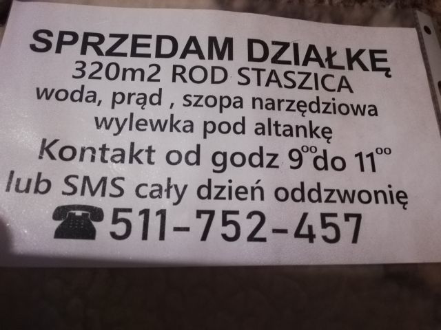 Działka rekreacyjna Dąbrowa Górnicza Gołonóg, ul. Józefa Cieszkowskiego. Zdjęcie 1