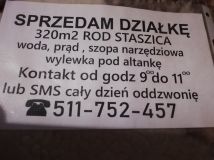 Działka rekreacyjna Dąbrowa Górnicza Gołonóg, ul. Józefa Cieszkowskiego