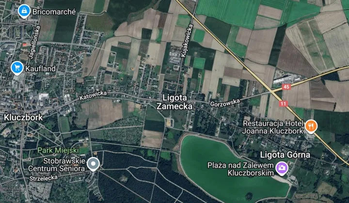 Działka inwestycyjna Ligota Zamecka