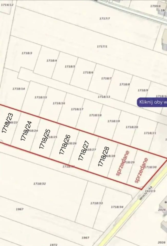 Działka budowlana Pyzdry, ul. Wrocławska