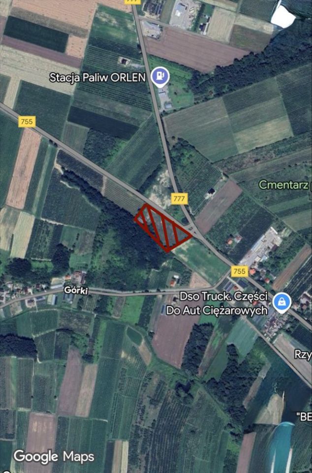 Działka inwestycyjna Zawichost. Zdjęcie 2