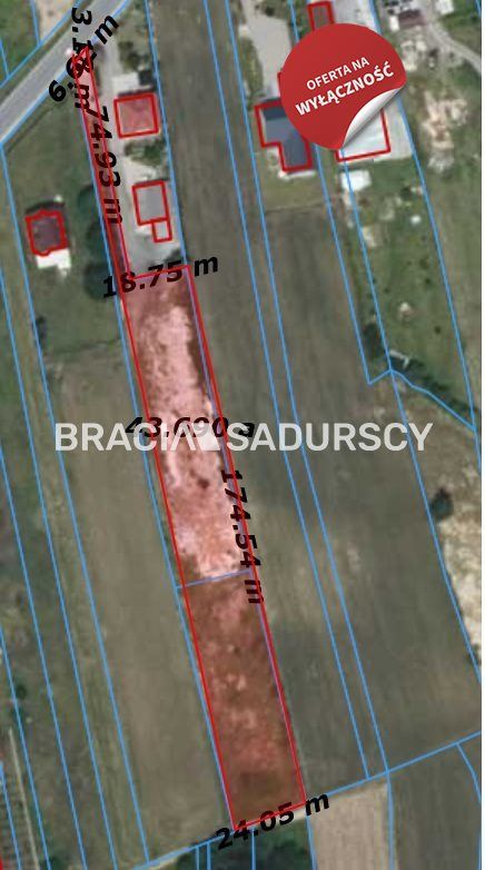 Działka budowlana Kaszów. Zdjęcie 1