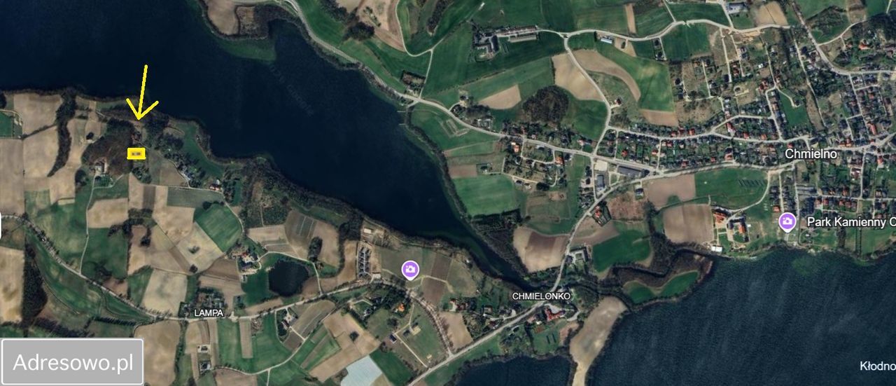 Działka rekreacyjna Chmielno Lampa. Zdjęcie 3