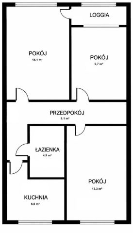 Mieszkanie 3-pokojowe Piekary Śląskie, ul. Cicha. Zdjęcie 9