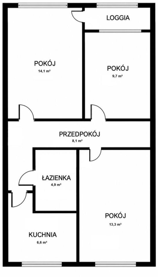 Mieszkanie 3-pokojowe Piekary Śląskie, ul. Cicha. Zdjęcie 9