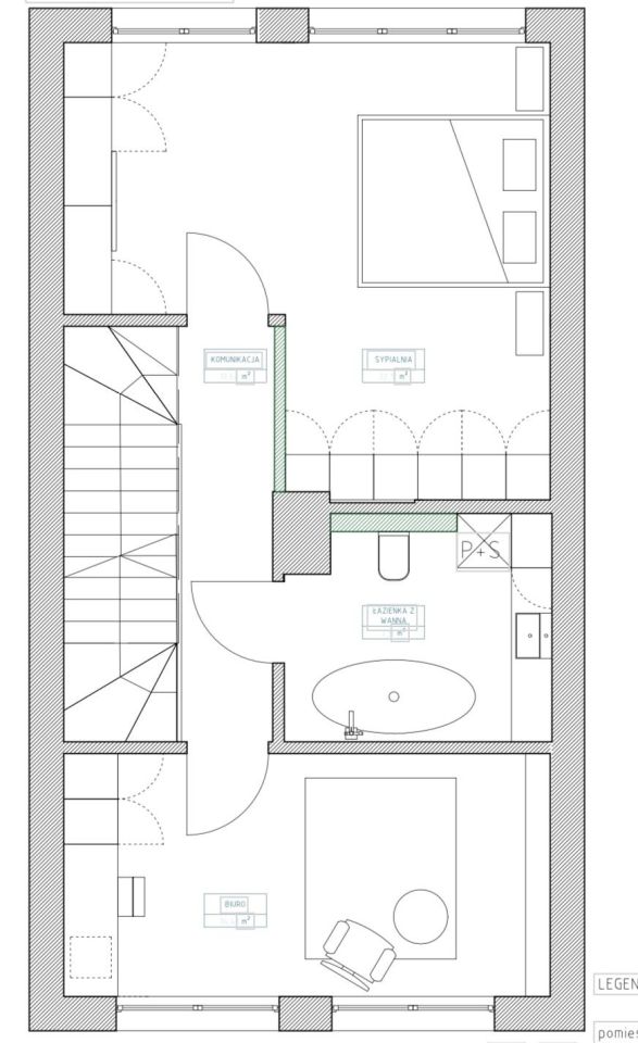 dom szeregowy, 5 pokoi Kraków Sidzina, ul. Stefana Kołaczkowskiego. Zdjęcie 29