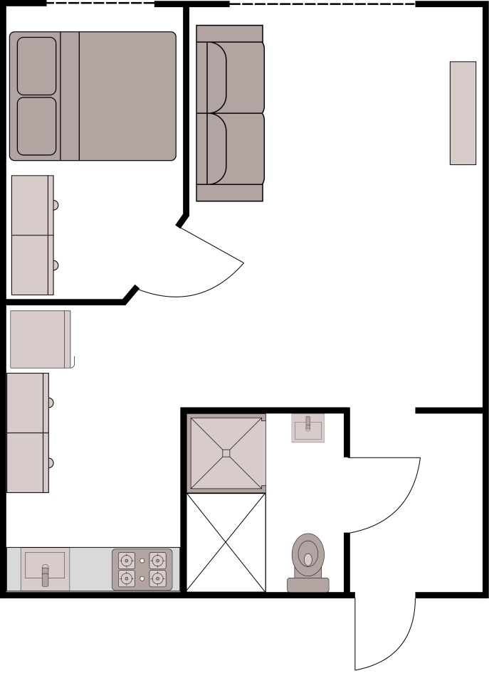 Mieszkanie 2-pokojowe Gdańsk Żabianka, ul. Jakuba Wejhera. Zdjęcie 11