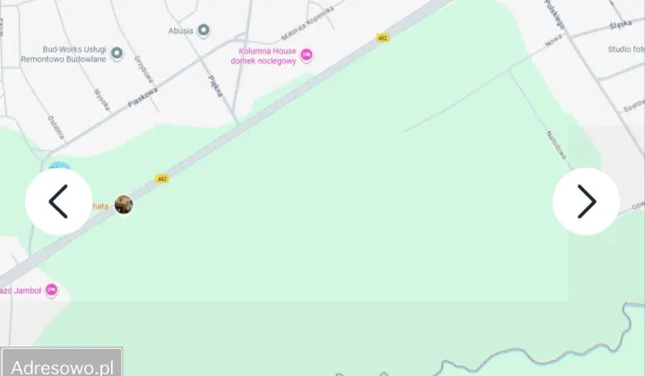 Działka budowlana Łask Kolumna