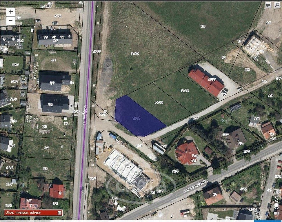 Działka budowlana Wrocław Fabryczna, ul. Jerzmanowska