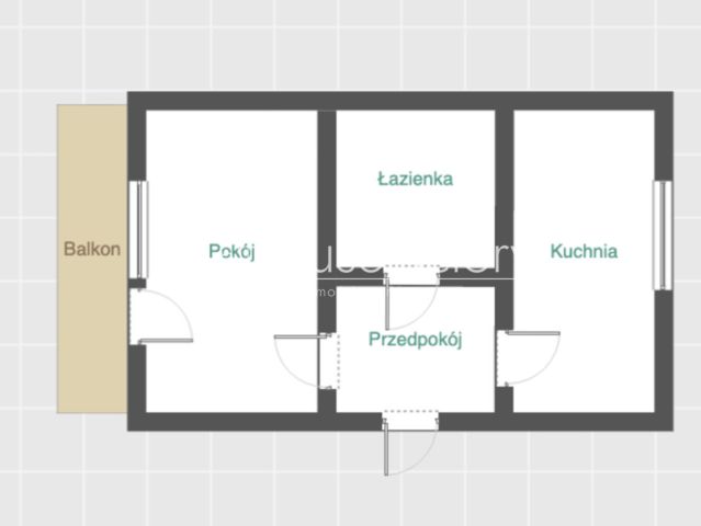 Mieszkanie 1-pokojowe Łódź Chojny. Zdjęcie 4