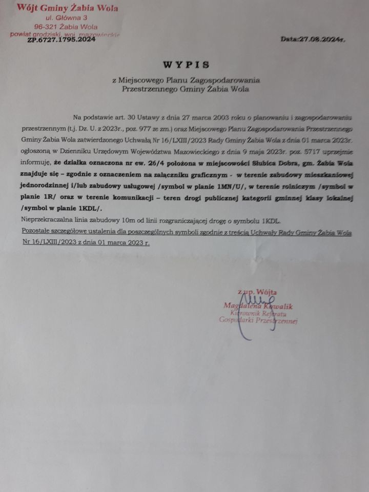 Działka rolno-budowlana Słubica Dobra, ul. Słoneczna. Zdjęcie 10