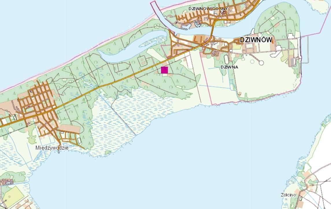 Działka budowlana Dziwnów, ul. Daglezji. Zdjęcie 2